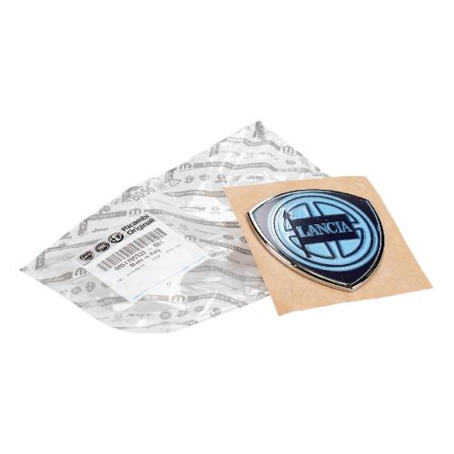 Original Lancia Emblem Logo Plakette Heckklappe Hinten Musa 2004-2008 51705333 Bild Original Lancia Emblem Logo Plakette Heckklappe Hinten Musa 2004-2008 51705333