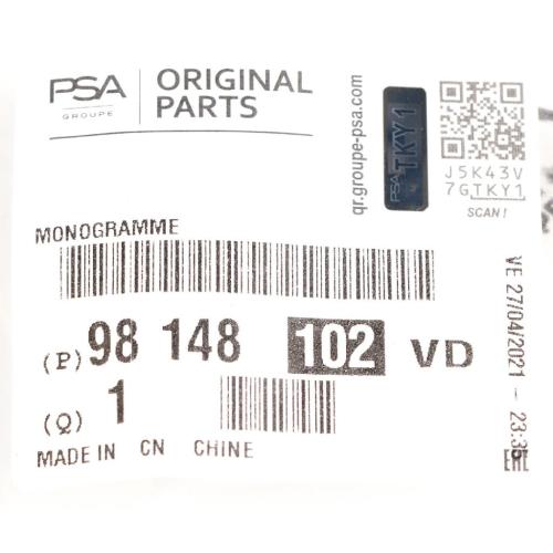 Original PSA Peugeot Schriftzug für Peugeot Expert Kasten 98148102VD Bild Original PSA Peugeot Schriftzug für Peugeot Expert Kasten 98148102VD