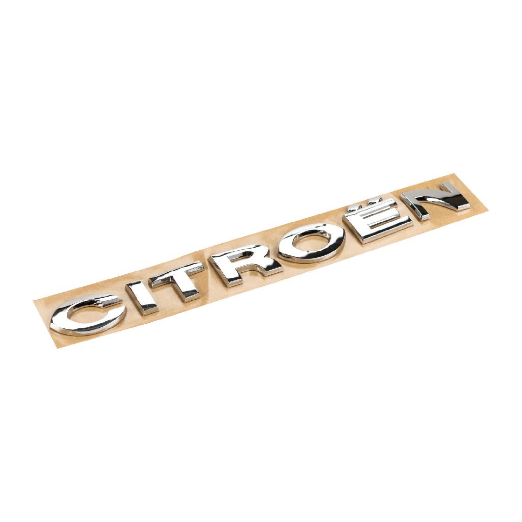 Original Citroen Emblem Schriftzug Logo Heckklappe hinten Berlingo PSA 866602