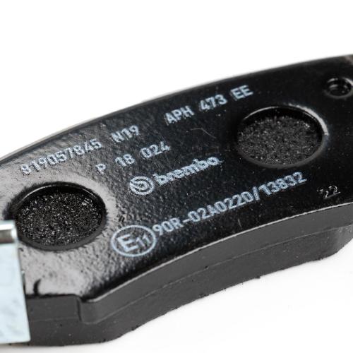 Magneti Marelli Bremsklötze hinten inkl. Verschleißkontakt K68003776AA Bild Magneti Marelli Bremsklötze hinten inkl. Verschleißkontakt K68003776AA