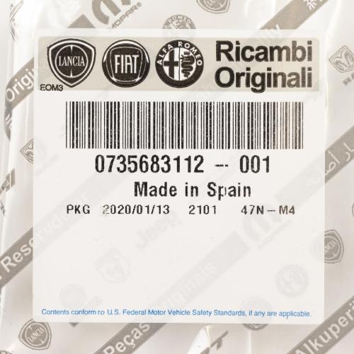 Original Fiat Schriftzug Logo 2.3 Multijet 150 Seitlich Rechts Ducato 735683112 Bild Original Fiat Schriftzug Logo 2.3 Multijet 150 Seitlich Rechts Ducato 735683112