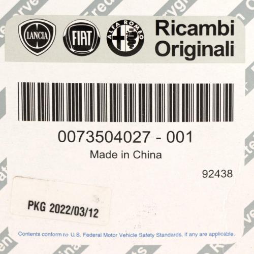Original Fiat Ölfilter UFI Filteranlage Lancia 1,3 JTD Suzuki 1,3 73504027 Bild Original Fiat Ölfilter UFI Filteranlage Lancia 1,3 JTD Suzuki 1,3 73504027
