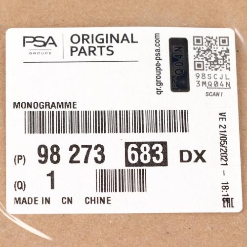 Original PSA Emblem für Citroen Peugeot 98273683DX Bild Original PSA Emblem für Citroen Peugeot 98273683DX