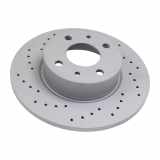 Satz Sport-Bremsscheiben gelocht (ABE)Zimmerman 82434070