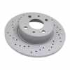 Satz Sport-Bremsscheiben gelocht (ABE)Zimmerman 82434070