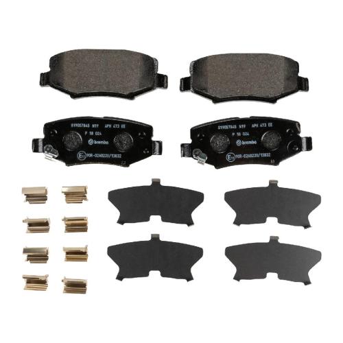 Magneti Marelli Bremsklötze hinten inkl. Verschleißkontakt K68003776AA Bild Magneti Marelli Bremsklötze hinten inkl. Verschleißkontakt K68003776AA