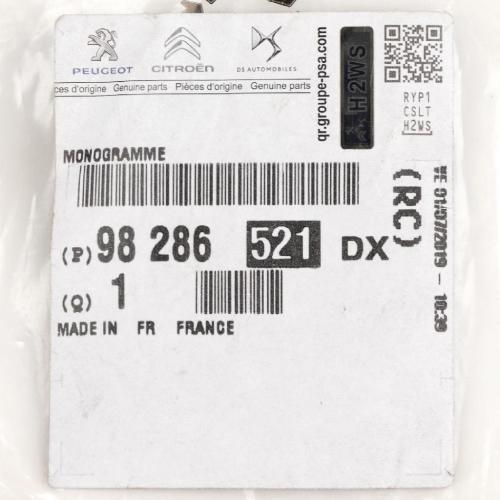 Original PSA Emblem für Peugeot 98286521DX Bild Original PSA Emblem für Peugeot 98286521DX