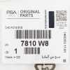 Citroen Emblem Winkel vorne an der Stoßstange PSA OE (7810.W8) 7810W8 Bild Citroen Emblem Winkel vorne an der Stoßstange PSA OE (7810.W8) 7810W8