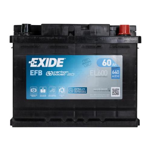 Batterie SST EFB 60 AH 640A EXIDE stop start technik 71777953 Bild Batterie SST EFB 60 AH 640A EXIDE stop start technik 71777953