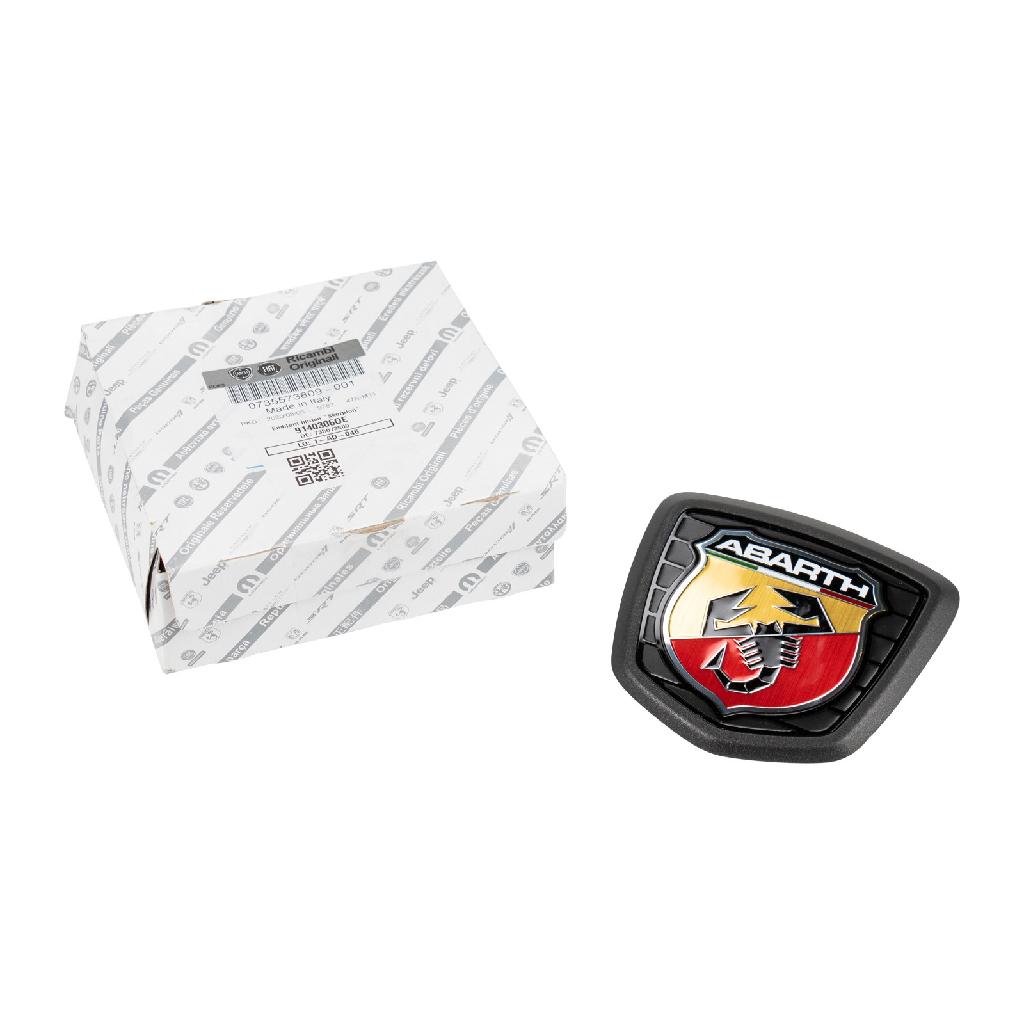 Original Fiat Emblem Logo Plakette Heckklappe Abarth 500 ab 2008 735573809