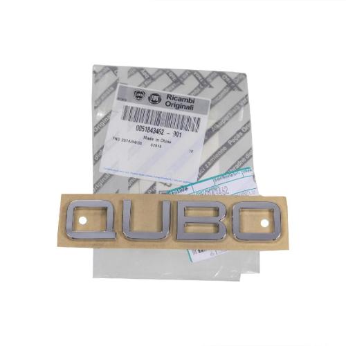 Original Fiat Emblem Schriftzug Logo Heckklappe Qubo Panomara ab 2007 51843462 Bild Original Fiat Emblem Schriftzug Logo Heckklappe Qubo Panomara ab 2007 51843462