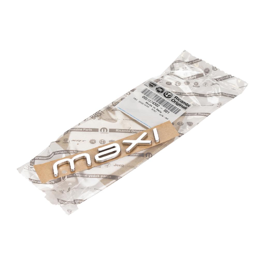 Original Fiat Emblem Schriftzug Maxi Heckklappe Hinten Doblo ab 2009 51874302