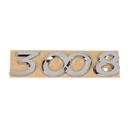 Original Peugeot Emblem Schriftzug Logo Heckklappe Hinten 3008 PSA 866671 Bild Original Peugeot Emblem Schriftzug Logo Heckklappe Hinten 3008 PSA 866671