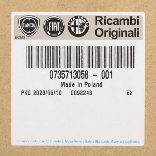 Original Emblem an der vorderen Stoßstange 735713058 Bild Original Emblem an der vorderen Stoßstange 735713058