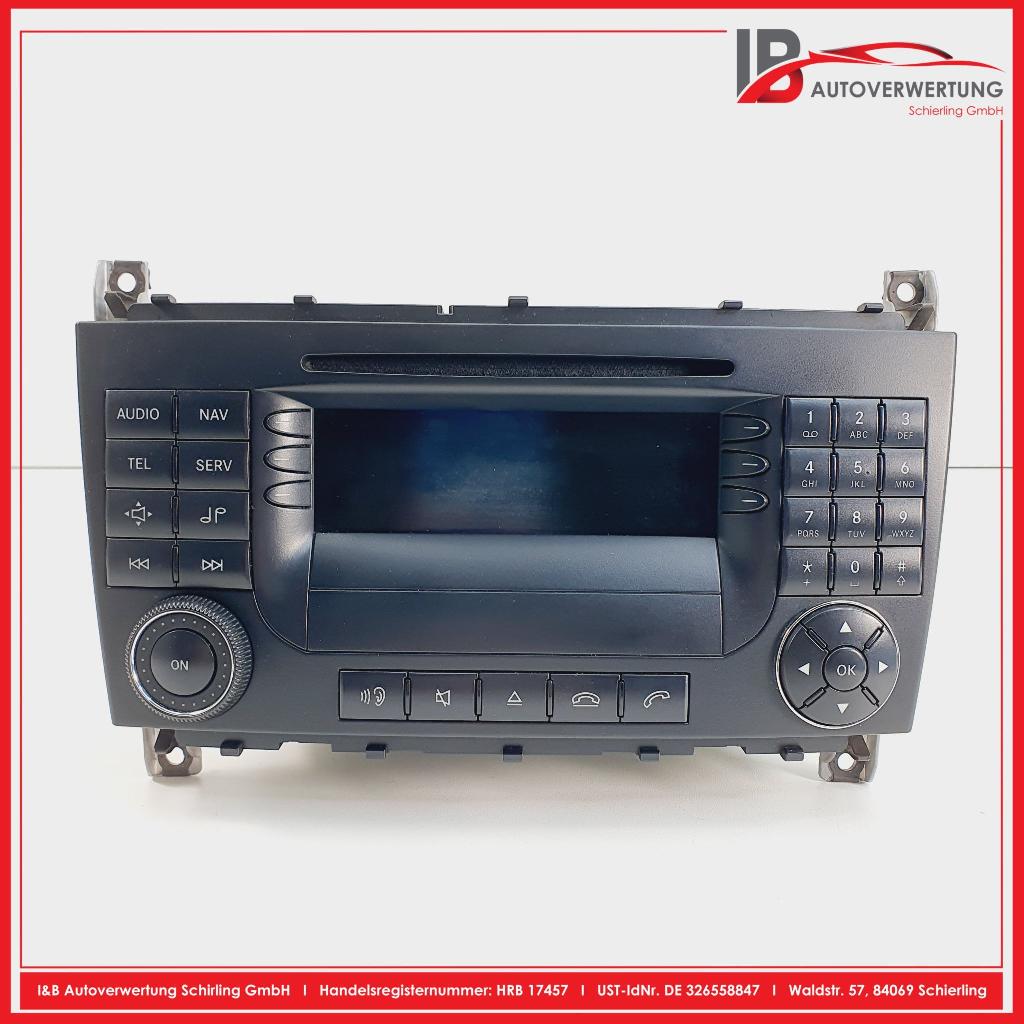 CD-Radio Navigation MERCEDES BENZ C-KLASSE W203 A2038703489 A2038270062 51118193 BE6091