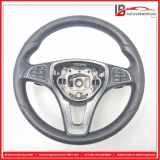 Lenkrad Schwarz Leder MERCEDES C-KLASSE KOMBI S205 C180 115 KW A0004600507 9E38