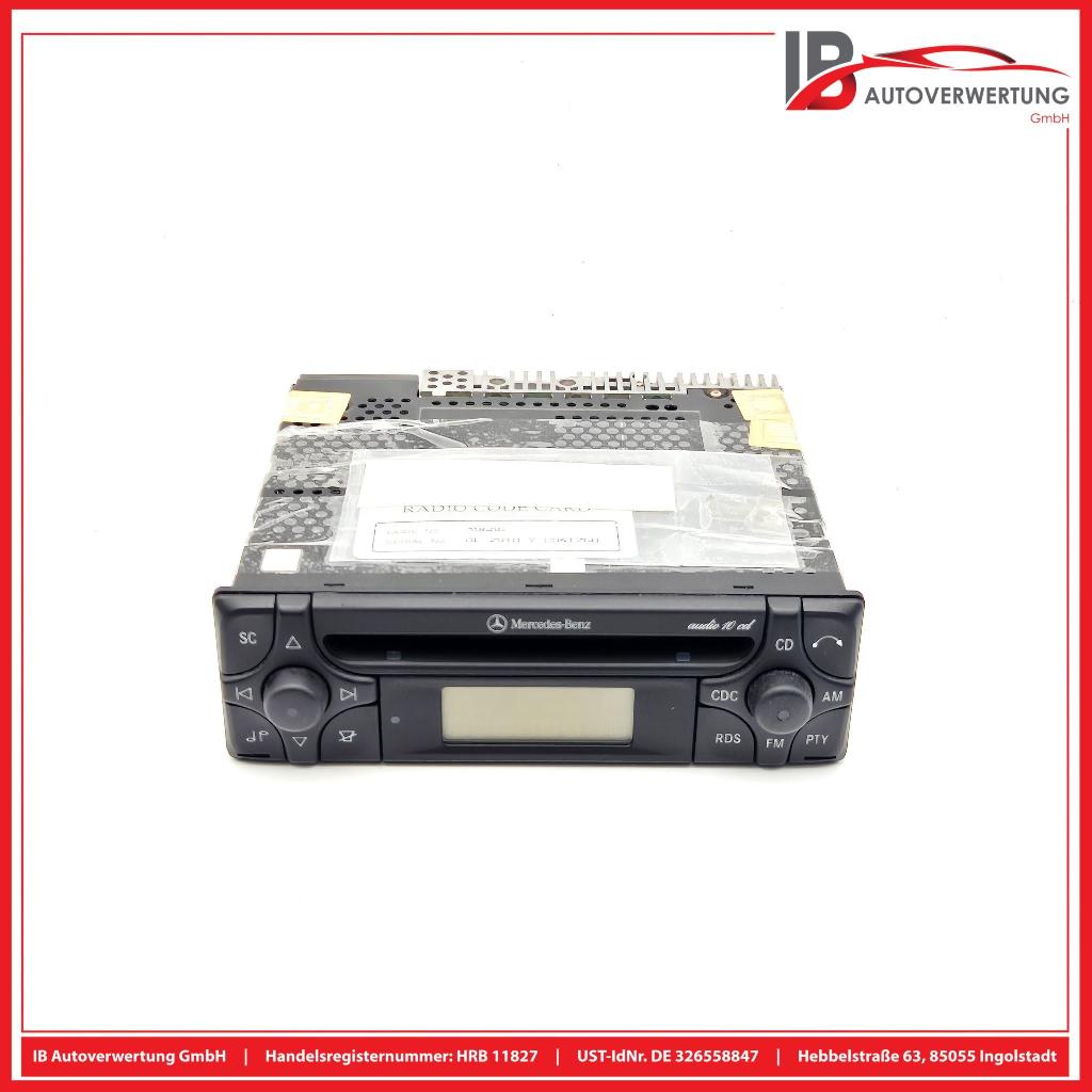 CD-Radio Auto Radio MF2910+CODE MERCEDES-BENZ ORIGINAL A1708200386