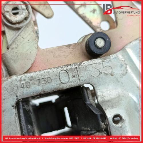 Türschloss links hinten MERCEDES S-KLASSE W140 S300 TURBO D 130 KW A1407300135 Bild Türschloss links hinten MERCEDES S-KLASSE W140 S300 TURBO D 130 KW A1407300135