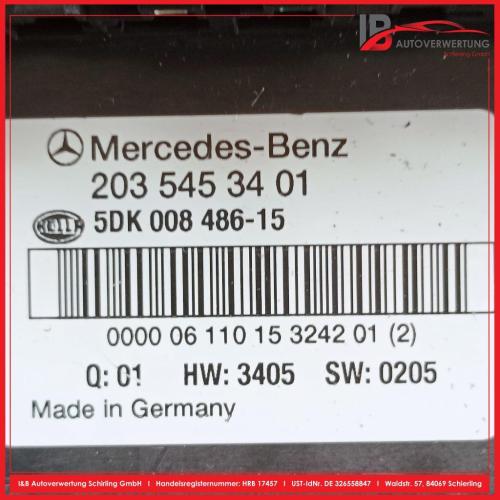 Sicherungskasten SAM Modul MERCEDES BENZ C-KLASSE KOMBI W203 C280 170 KW 2035453401 5DK008486-15 Bild Sicherungskasten SAM Modul MERCEDES BENZ C-KLASSE KOMBI W203 C280 170 KW 2035453401 5DK008486-15
