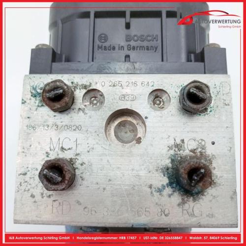 Steuergerät ABS Hydraulikblock CITROEN XSARA PICASSO (N68) 1.8 16V 85 KW 9633666580 0265216642 0273004353 0130108084 Bild Steuergerät ABS Hydraulikblock CITROEN XSARA PICASSO (N68) 1.8 16V 85 KW 9633666580 0265216642 0273004353 0130108084