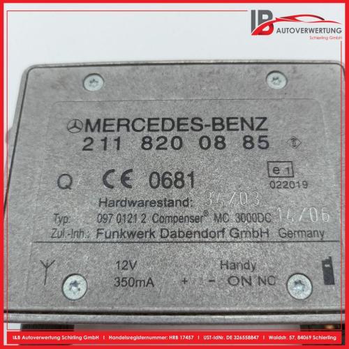 Antennenverstärker MERCEDES BENZ C-KLASSE KOMBI W203 C280 170 KW 2118200885 Bild Antennenverstärker MERCEDES BENZ C-KLASSE KOMBI W203 C280 170 KW 2118200885
