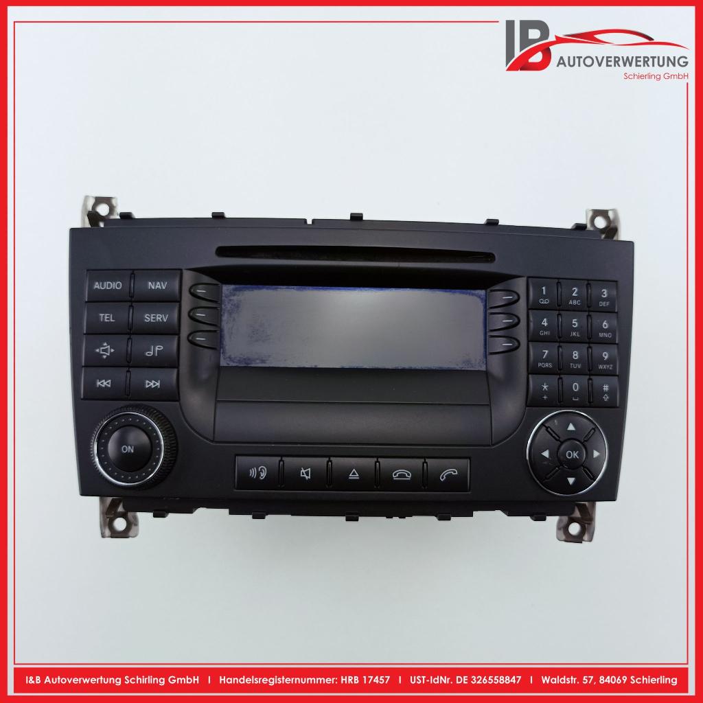Navigationssystem Headunit MERCEDES C-KLASSE W203 KOMBI C200 KOMPRESSOR 120 KW A2038704889 A2038270062 BE6091
