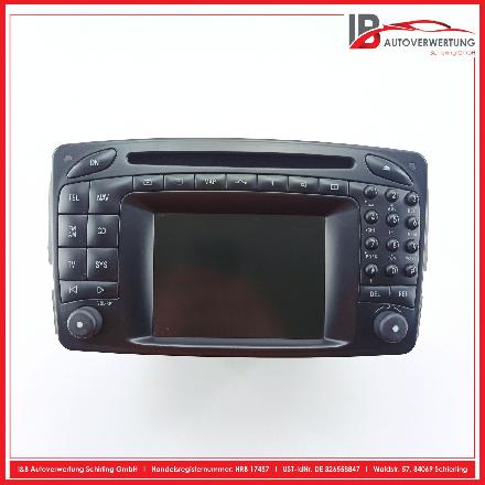 Navigationssystem Autoradio MERCEDES BENZ C-KLASSE KOMBI W203 C270 CDI 125 KW A2038273642 7612001518 8618001487