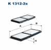 Filter, Innenraumluft FILTRON K 1312-2x Bild Filter, Innenraumluft FILTRON K 1312-2x