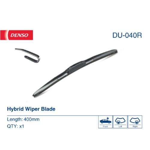Wischblatt DENSO Hybrid DU-040R, 400mm, Vorne, 1 St?ck Bild Wischblatt DENSO Hybrid DU-040R, 400mm, Vorne, 1 St?ck