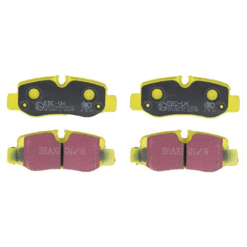 Bremsbelagsatz, Scheibenbremse Hinterachse EBC Brakes DP42224R Bild Bremsbelagsatz, Scheibenbremse Hinterachse EBC Brakes DP42224R