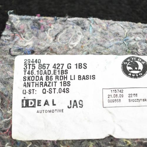 Verkleidung Innenraum links Skoda Superb II (3T) 3T5867427G Bild Verkleidung Innenraum links Skoda Superb II (3T) 3T5867427G