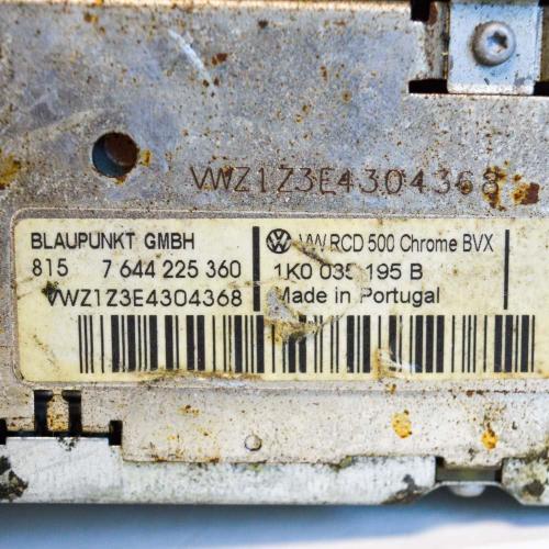 Multifunktionsanzeige VW Golf V (1K) 1K0035195B Bild Multifunktionsanzeige VW Golf V (1K) 1K0035195B