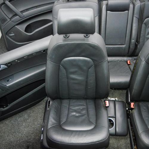 Sitzgarnitur komplett Leder geteilt Audi Q7 (4L) Bild Sitzgarnitur komplett Leder geteilt Audi Q7 (4L)