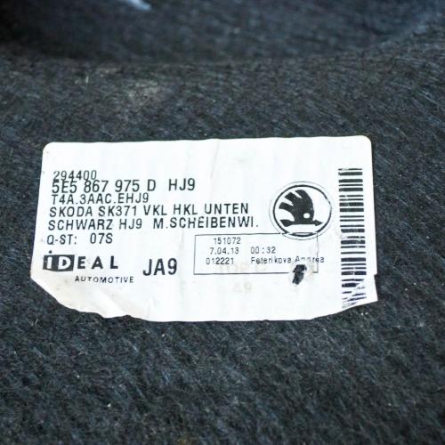 Verkleidung Heckklappe Skoda Octavia II (1Z) 5E5867975D Bild Verkleidung Heckklappe Skoda Octavia II (1Z) 5E5867975D