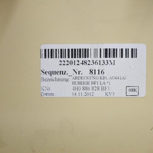 Teilepaket Innenausstattung Audi A8 (4H) 4H0886828 Bild Teilepaket Innenausstattung Audi A8 (4H) 4H0886828