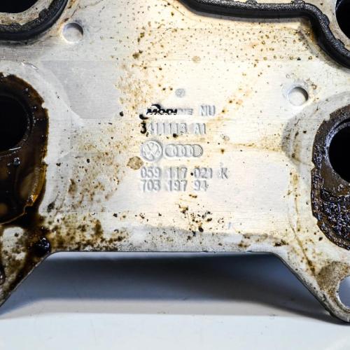 Ölkühler AUDI A6 (4F2, C6) 3.0 TDI quattro 059117021K Bild Ölkühler AUDI A6 (4F2, C6) 3.0 TDI quattro 059117021K