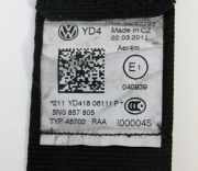 Sicherheitsgurt hinten links VW TIGUAN (5N_) 2.0 TDI 5N0857805