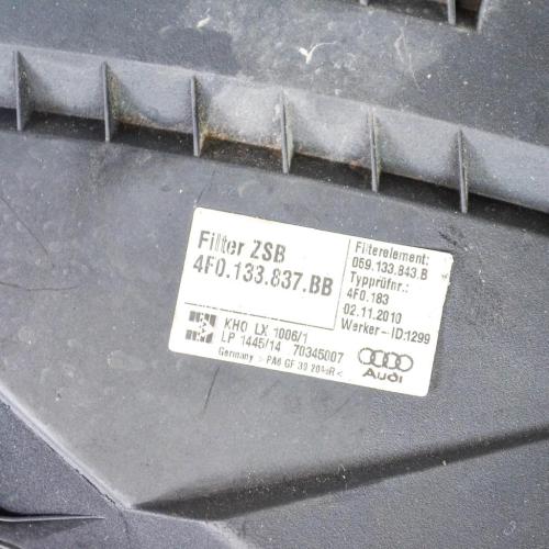 Luftfilterkasten AUDI A6 (4F2, C6) 3.0 TDI quattro 4F0133837BB Bild Luftfilterkasten AUDI A6 (4F2, C6) 3.0 TDI quattro 4F0133837BB