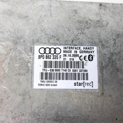 Bluetooth Steuergerät AUDI A4 (8EC, B7) 2.0 TDI 8P0862335F Bild Bluetooth Steuergerät AUDI A4 (8EC, B7) 2.0 TDI 8P0862335F