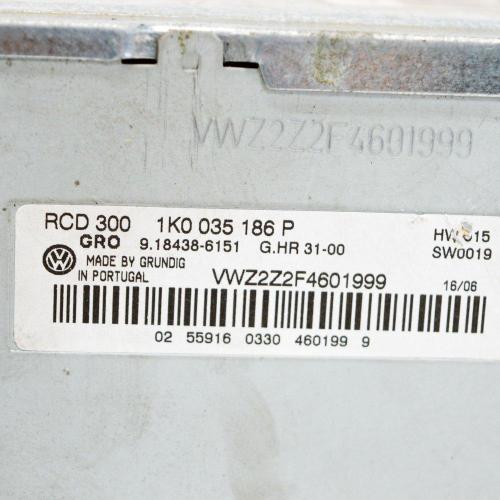 Multifunktionsanzeige VW Golf V (1K) 1K0035186P Bild Multifunktionsanzeige VW Golf V (1K) 1K0035186P