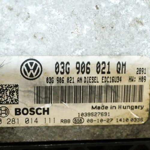 Motorsteuergerät SKODA SUPERB II (3T4) 2.0 TDI 03G906021QM Bild Motorsteuergerät SKODA SUPERB II (3T4) 2.0 TDI 03G906021QM