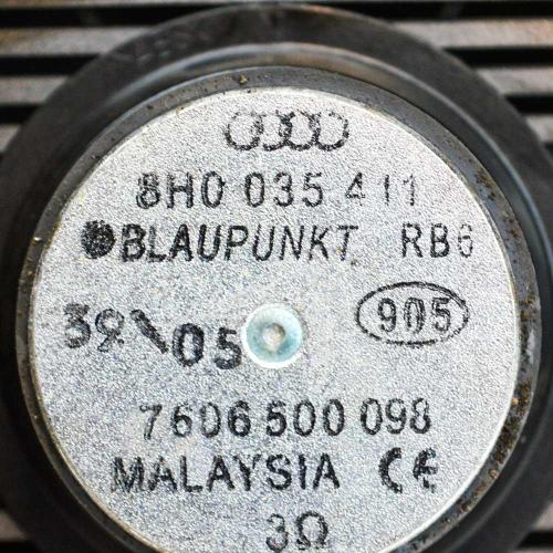 Lautsprecher rechts hinten Audi A3 (8P) 8H0035411 Bild Lautsprecher rechts hinten Audi A3 (8P) 8H0035411