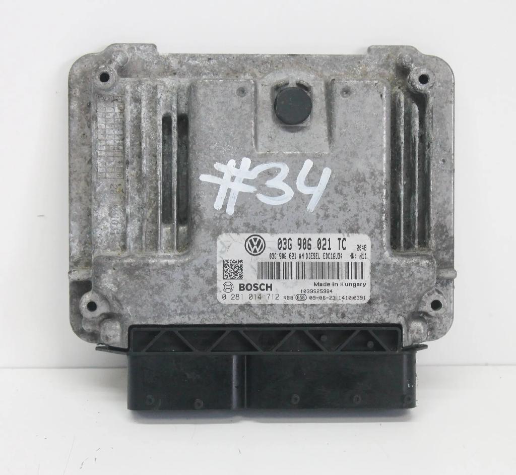 Motorsteuergerät SKODA OCTAVIAII (1Z3) 2.0 TDI 16V 03G906021TC Bild Motorsteuergerät SKODA OCTAVIAII (1Z3) 2.0 TDI 16V 03G906021TC