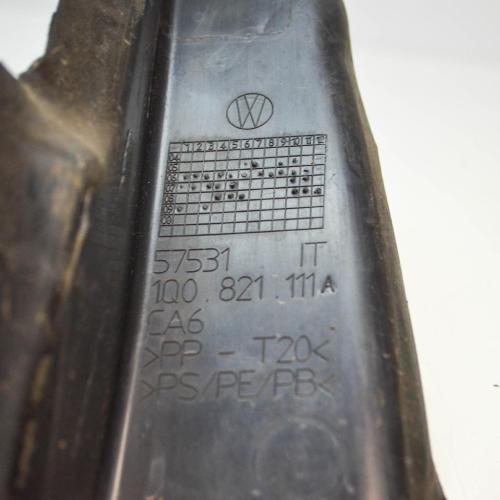 Blende Kotflügel links vorne VW Eos (1F) 1Q0821111A Bild Blende Kotflügel links vorne VW Eos (1F) 1Q0821111A