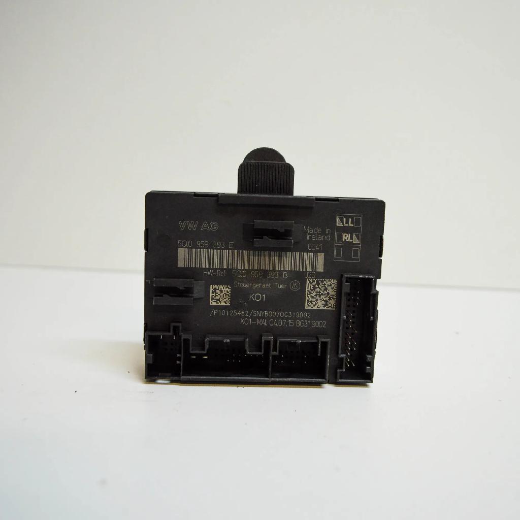 Türsteuergerät vorne links AUDI A3 Limousine (8VS, 8VM) 2.0 TFSI quattro 5Q0959393E Bild Türsteuergerät vorne links AUDI A3 Limousine (8VS, 8VM) 2.0 TFSI quattro 5Q0959393E