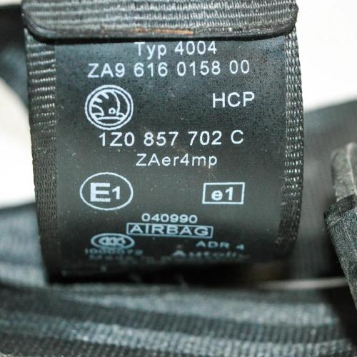 Sicherheitsgurt vorne rechts SKODA OCTAVIAII (1Z3) 1.6 TDI 1Z0857702C Bild Sicherheitsgurt vorne rechts SKODA OCTAVIAII (1Z3) 1.6 TDI 1Z0857702C