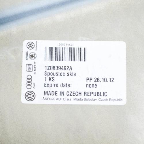 Türfensterheber hinten rechts SKODA OCTAVIAII (1Z3) 1.8 TSI 1Z0839462A Bild Türfensterheber hinten rechts SKODA OCTAVIAII (1Z3) 1.8 TSI 1Z0839462A