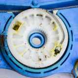 Türfensterheber hinten links AUDI A4 Avant (8ED, B7) 2.5 TDI 8E0839461B