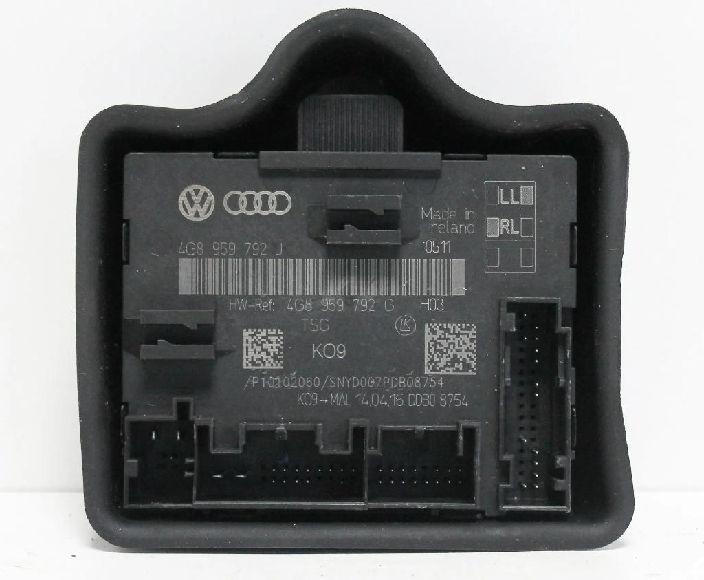 Türsteuergerät vorne rechts AUDI A6 (4G2, C7, 4GC) 2.0 TDI 4G8959792J Bild Türsteuergerät vorne rechts AUDI A6 (4G2, C7, 4GC) 2.0 TDI 4G8959792J
