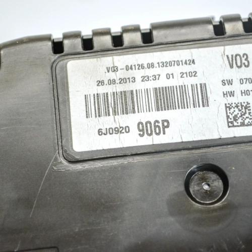 Kombiinstrument SEAT IBIZA IV (6J5, 6P1) 1.2 TSI 6J0920906P Bild Kombiinstrument SEAT IBIZA IV (6J5, 6P1) 1.2 TSI 6J0920906P